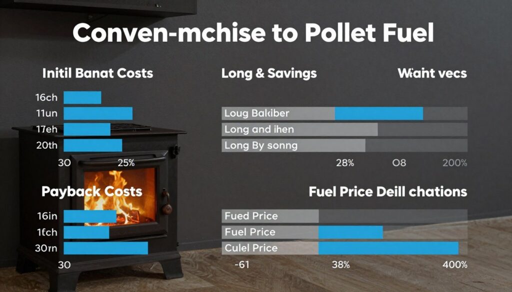 Analiza kosztów i oszczędności przy przeróbce pieca na pellet