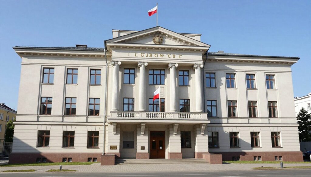 Budynek sądu pracy jako alternatywa dla skargi do PIP