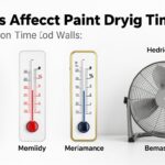 Czynniki wpływające na czas schnięcia farby na ścianie - wilgotność, temperatura i wentylacja