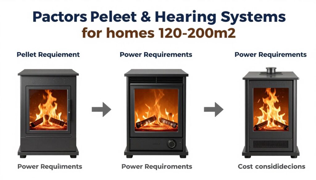 Efektywny system ogrzewania w domu 120-200m2 z piecem na pellet lub gazem