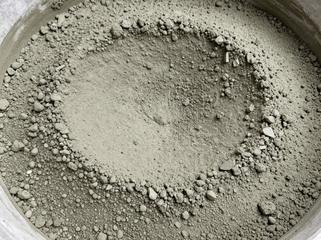 Konsystencja prawidłowo wymieszanego betonu - proporcje piachu na worek cementu 25 kg