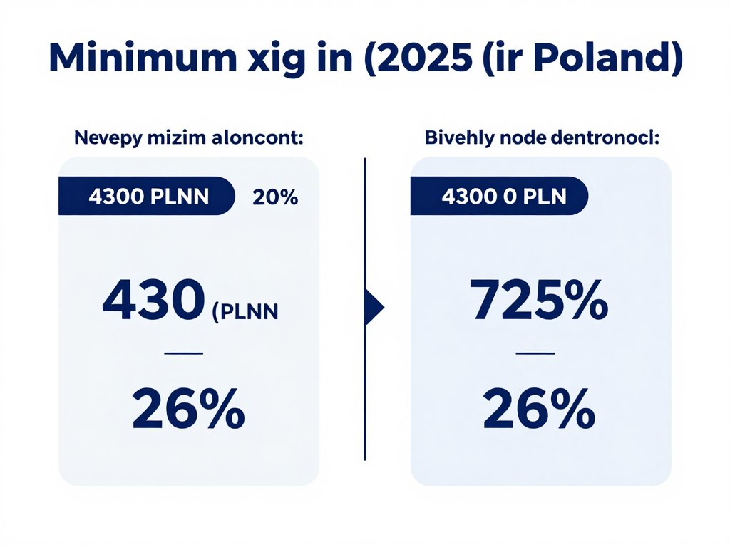 Najniższa krajowa netto do 26 roku życia w porównaniu do standardowej kwoty netto