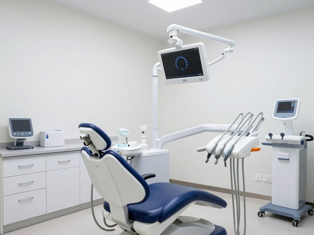 Nowoczesny gabinet ortodontyczny z zaawansowanym sprzętem