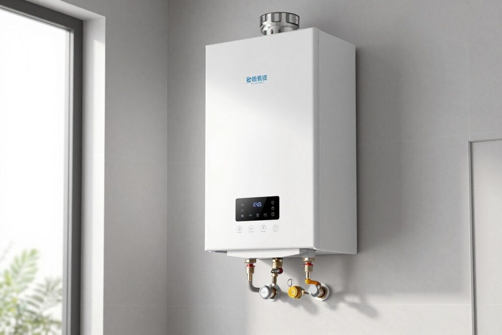 Nowoczesny kocioł gazowy kondensacyjny w domu 120-200m2