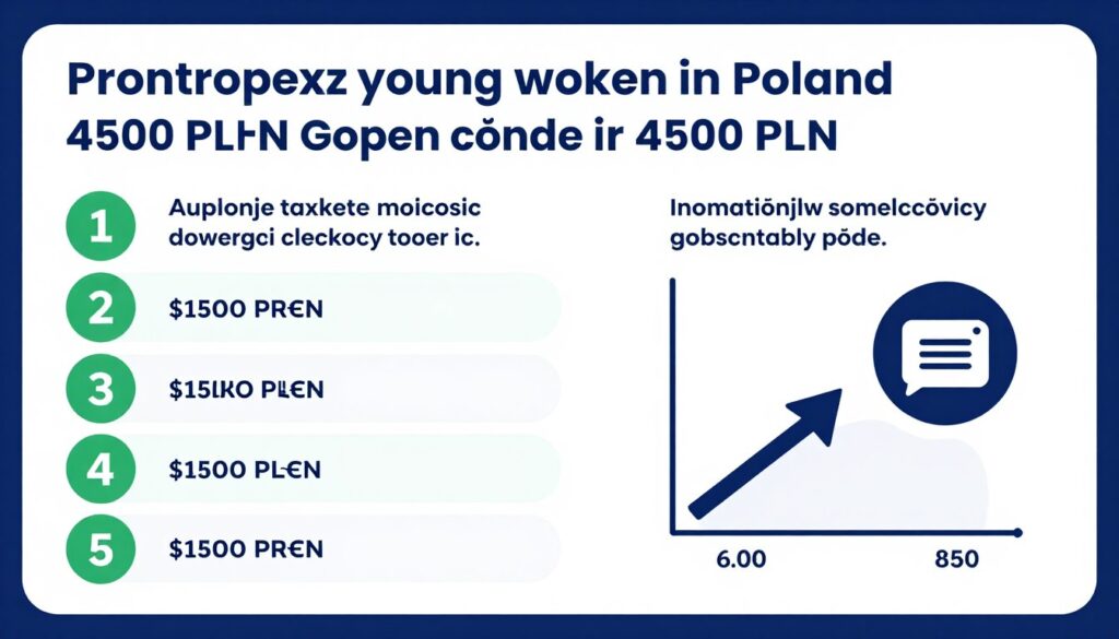 Podsumowanie korzyści z ulgi dla młodych przy wynagrodzeniu 4500 brutto ile to netto do 26 roku życia