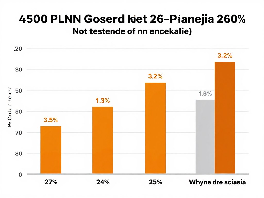 Porównanie 4500 brutto ile to netto do 26 roku życia na różnych typach umów