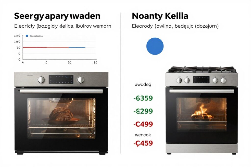 Porównanie piekarnika elektrycznego i gazowego pod kątem kosztów i efektywności energetycznej