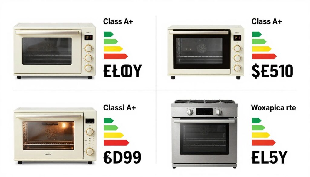 Porównanie różnych modeli piekarników pod kątem zużycia energii i kosztów godziny pieczenia