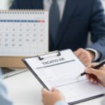 Pracownik składający wniosek o urlop w nowej pracy