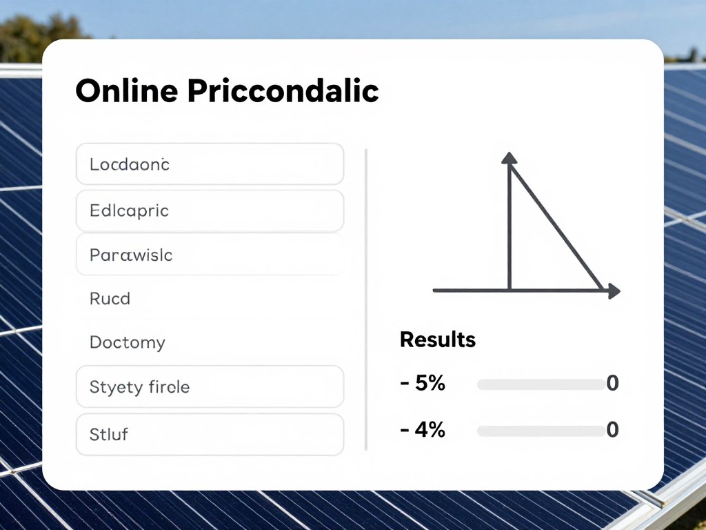 Prosty kalkulator online do obliczania kąta nachylenia paneli fotowoltaicznych