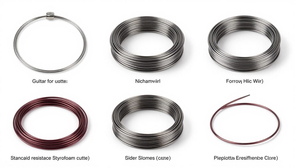 Różne alternatywy dla drutu oporowego do cięcia styropianu