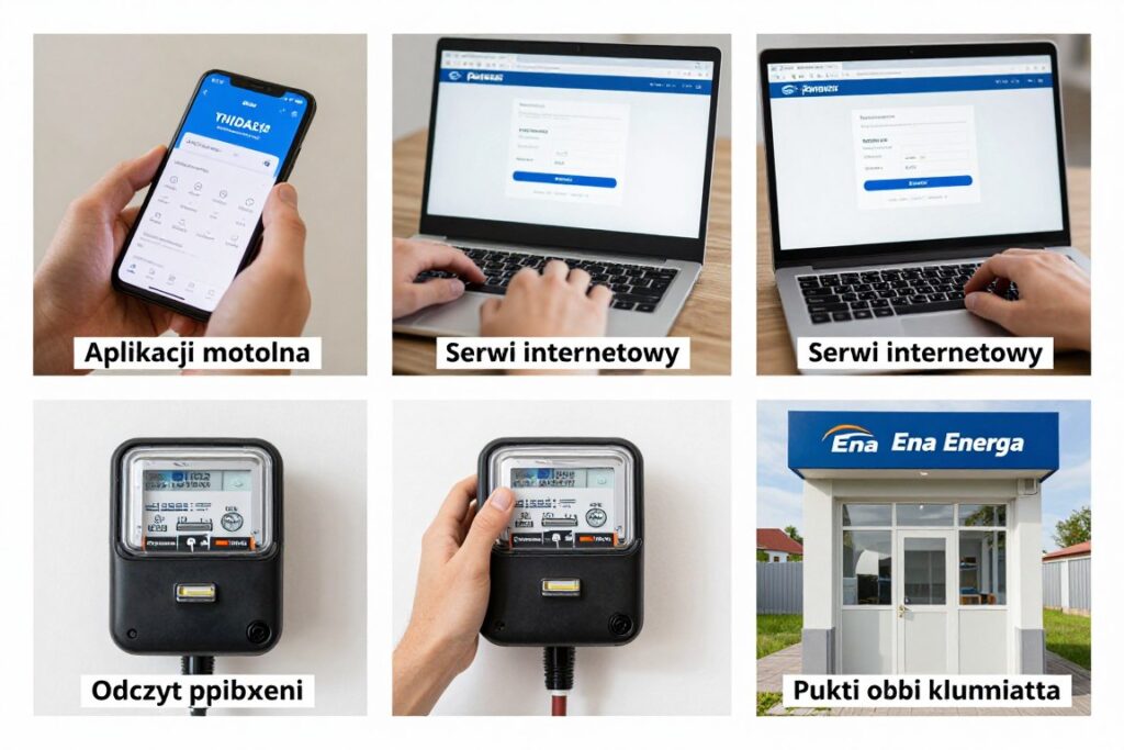 Różne metody sprawdzania stanu licznika prądu w spółkach energetycznych