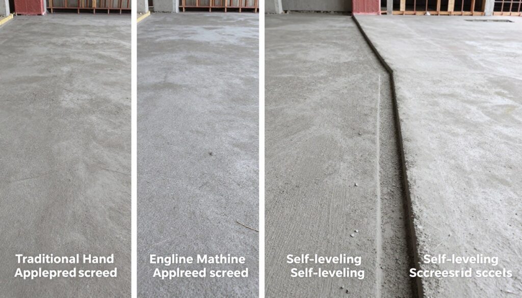 Różne rodzaje wylewek betonowych - porównanie technologii wykonania