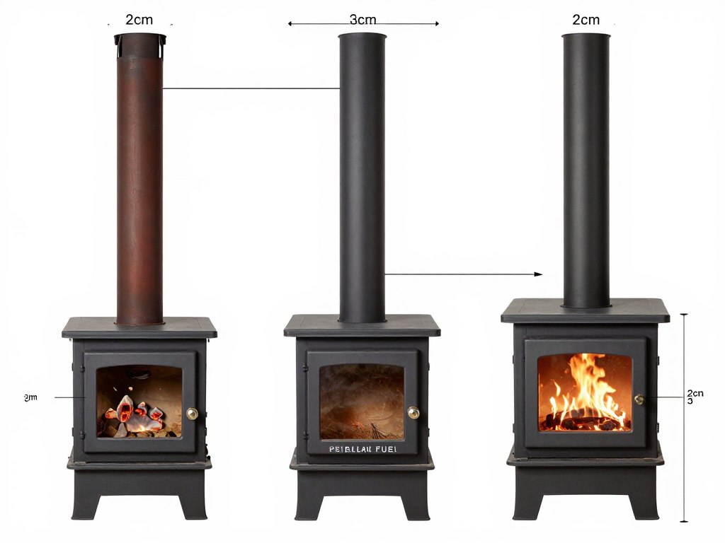 Schemat wymagań technicznych przy przeróbce pieca na pellet