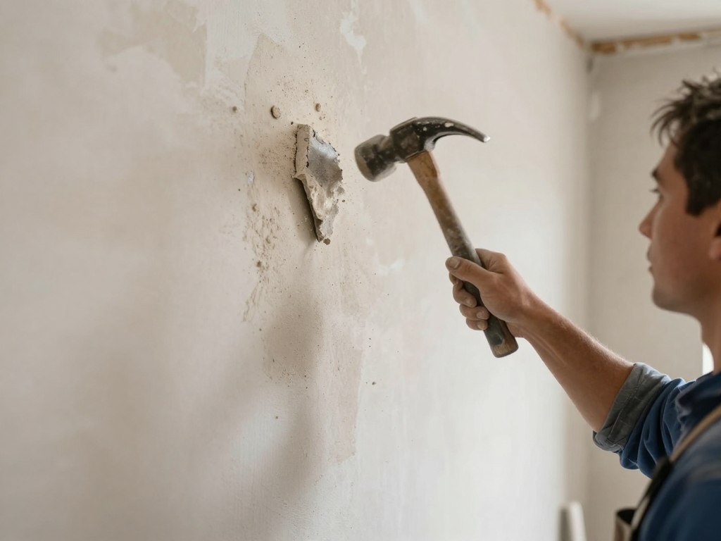 Skuwanie tynku - proces i narzędzia