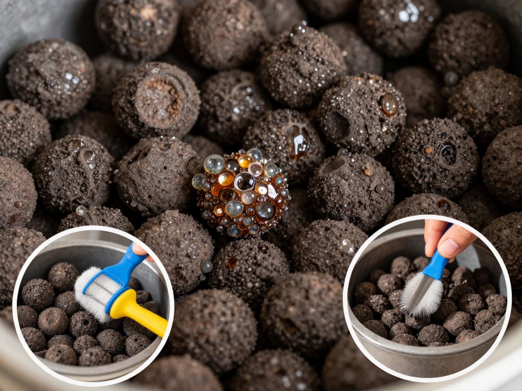 Spieki w palniku na pellet i metody ich usuwania