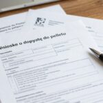 Wniosek o dopłatę do pelletu PDF - formularz i dokumenty na biurku
