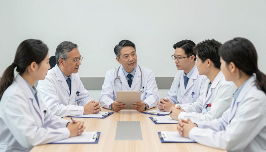 Zespół medyczny: ortodonta, anestezjolog, psycholog i inni specjaliści