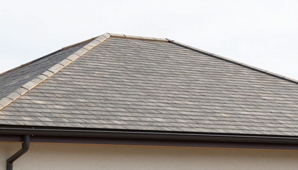 Dach bez murłaty - przykład ukończonej konstrukcji na zakładkę