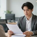 Osoba przygotowująca się mentalnie do negocjacji płacowych