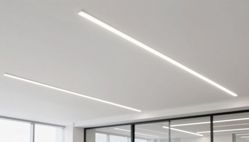 Profesjonalnie wykonany sufit podwieszany kasetonowy - efekt końcowy