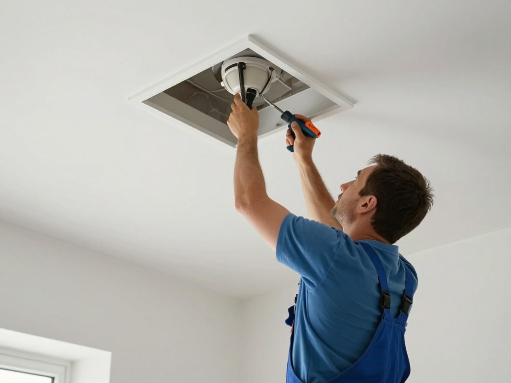 Profesjonalny montaż sufitu podwieszanego kasetonowego przez doświadczonego wykonawcę