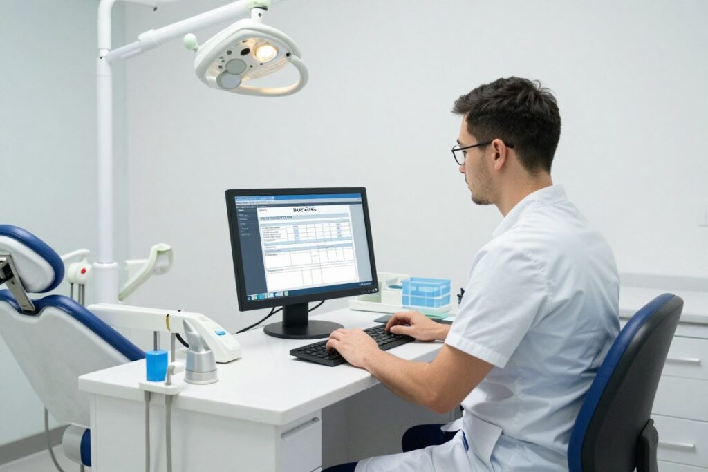 Prywatny gabinet stomatologiczny gdzie dentysta może wypisać L4