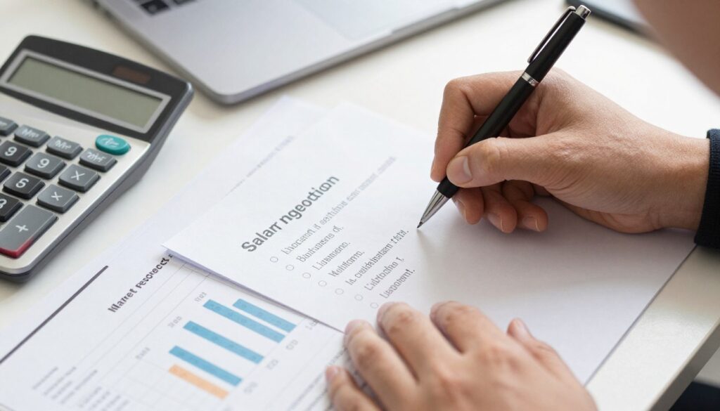 Przygotowanie do rozmowy o podwyżkę - notatki i plan