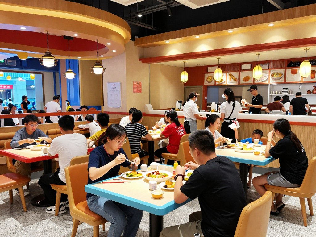 Restauracja w Energylandii pełna gości, co pokazuje znaczenie gastronomii w przychodach parku