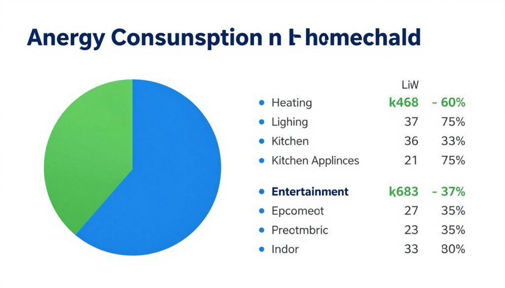 Roczne zużycie energii w gospodarstwie domowym - prawo Ohma kalkulator
