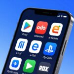 Różne inne usługi cyfrowe przedstawione na ekranie smartfona