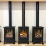 Różne modele pieców na pellet o różnej mocy i funkcjonalności