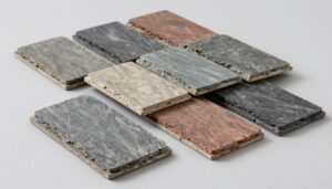 Sztuczny łupek dachowy w różnych kolorach i kształtach