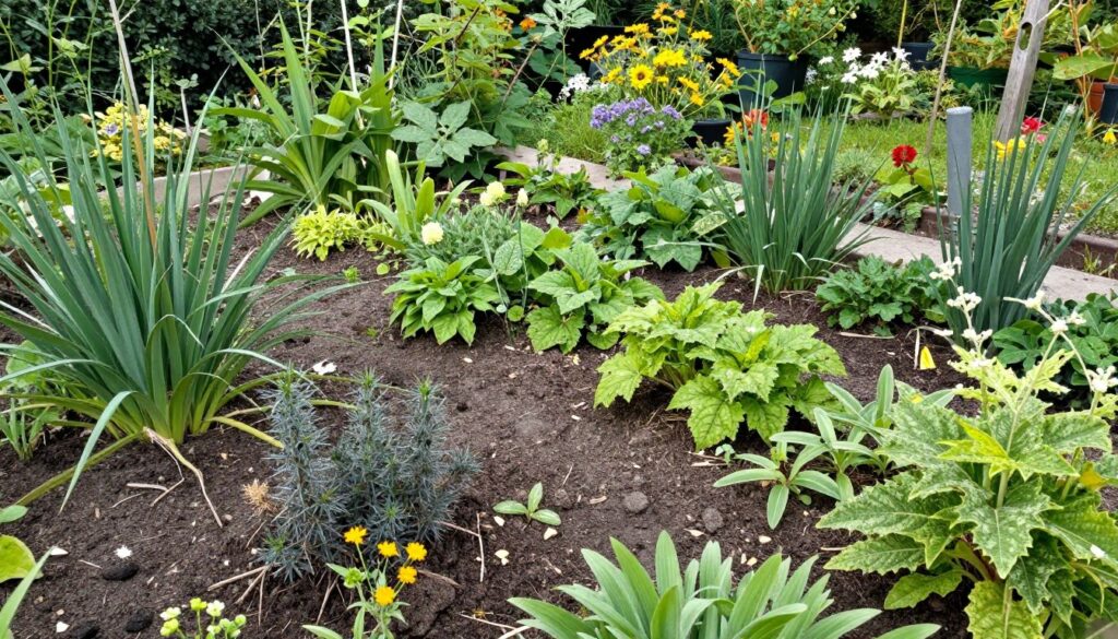 Zrównoważony ekosystem ogrodowy z mrówkami jako integralną częścią