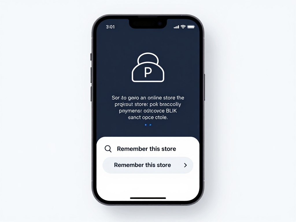Dodawanie sklepu do zapamiętanych w aplikacji BLIK