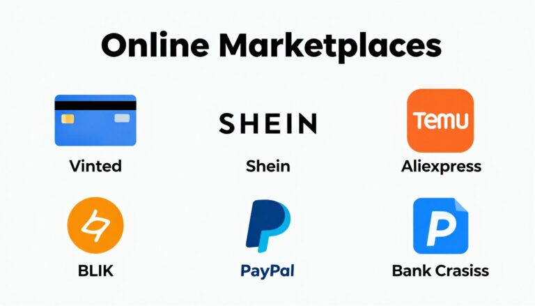 Metody płatności na platformach zakupy online marketplace