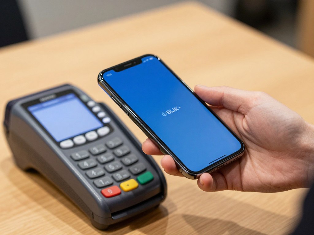 Płatność zbliżeniowa BLIK w sklepie