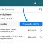 Zmiana limitów PKO BP i IKO - ekran aplikacji mobilnej IKO z zaznaczoną sekcją limitów