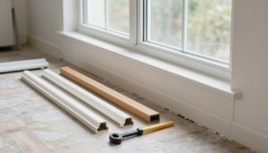 Montaż parapetów wewnętrznych - różne rodzaje materiałów i narzędzia