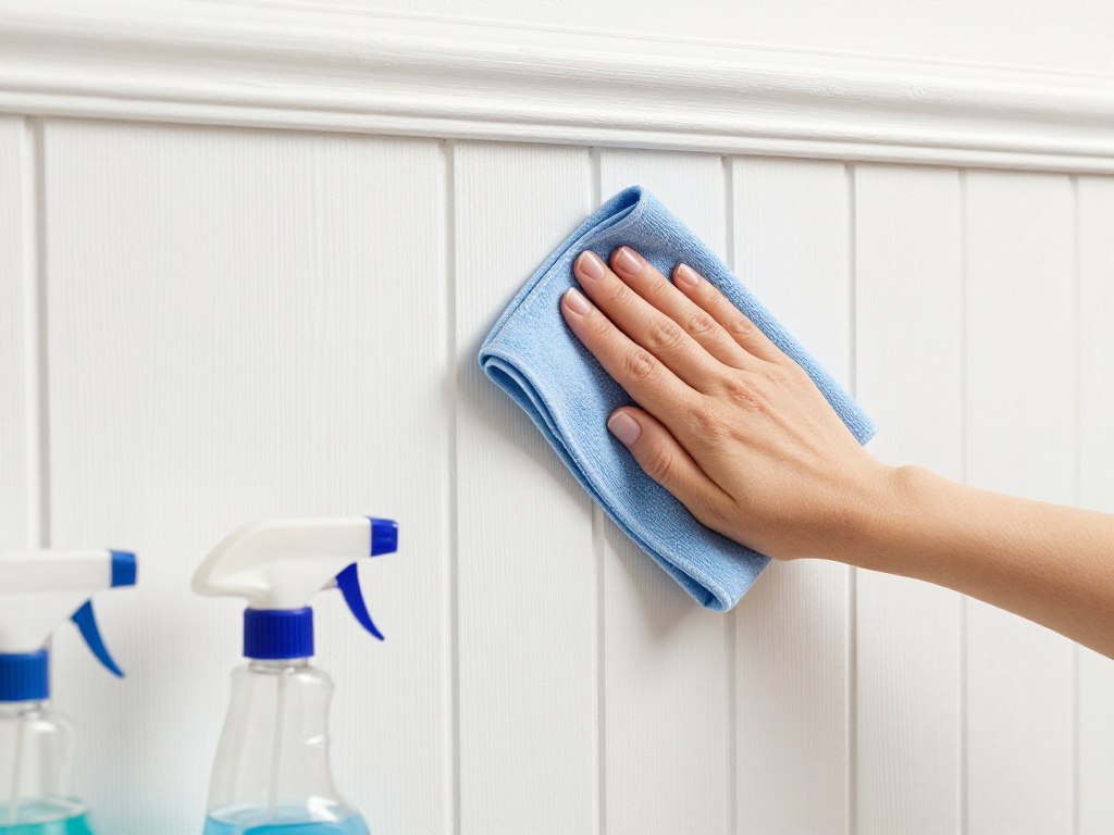 Prawidłowa pielęgnacja pomalowanej boazerii