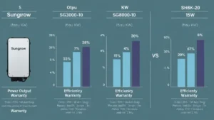 Porównanie falowników Sungrow SG i SH – parametry techniczne i specyfikacja