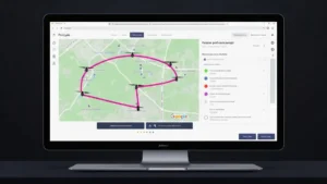 Ekran dashboarda Fronius Solar.web pokazujący monitoring produkcji fotowoltaiki, konsumpcji energii domu i stanu ładowania magazynu energii w czasie rzeczywistym