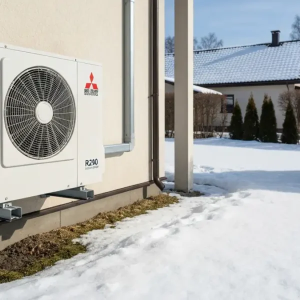 Mitsubishi Electric Ecodan – test, opinie i parametry pompy ciepła z R290