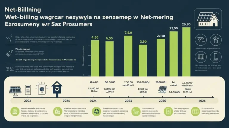 Schemat porównania net-billingu i Mój Prąd – wynagrodzenie za energię oddaną do sieci