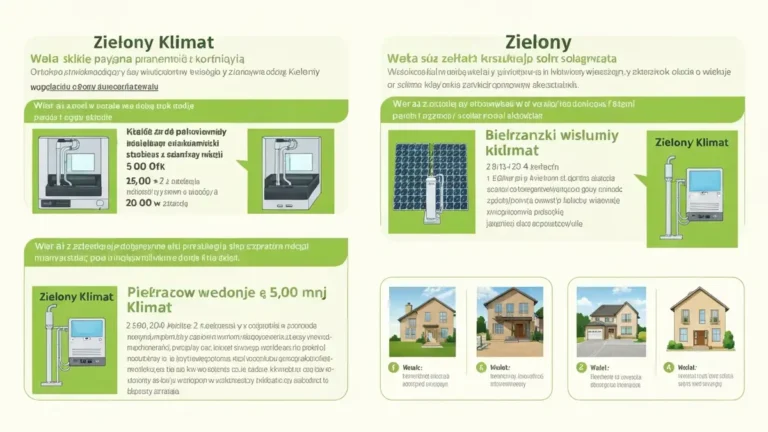 Diagram porównujący trzy programy dotacji: Mój Prąd, Czyste Powietrze i ulgę termomodernizacyjną