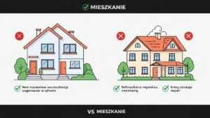 Porównanie dotacji Moje Ciepło i Czyste Powietrze na pompę ciepła – schemat różnic dla nowego i starego domu