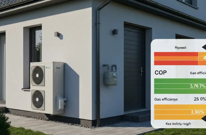 Porównanie pompy ciepła i pieca gazowego - koszty i efektywność energetyczna