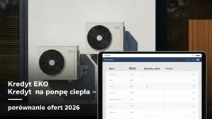 Pompa ciepła w domie jednorodzinnym – inwestycja w kredyt EKO, porównanie ofert banków, raty i RRSO 2026