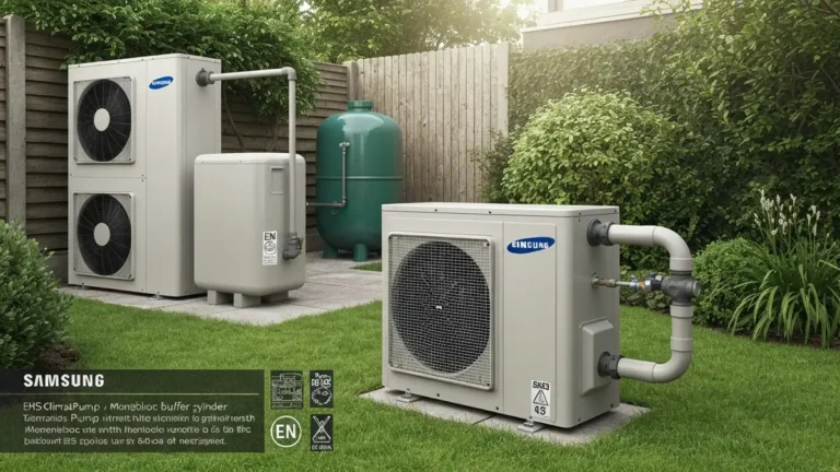 Samsung EHS ClimateHub - monoblok pompy ciepła powietrze-woda z wbudowanym buforem ciepła