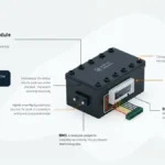 Second-life moduł bateryjny z samochodu elektrycznego połączony z falownikiem hybrydowym w domu
